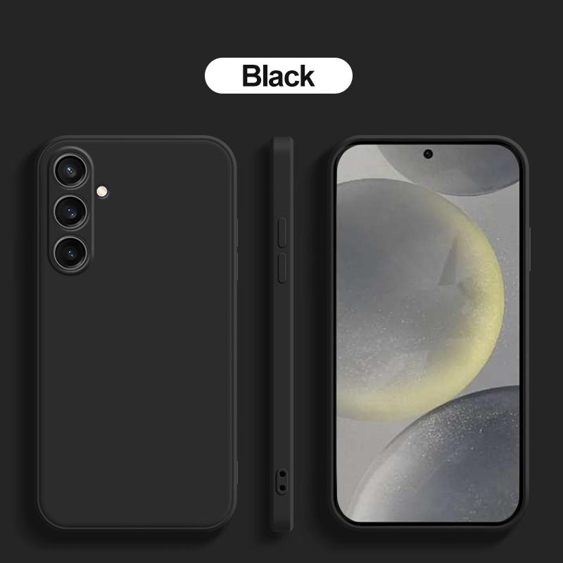 

24 Ultra Plus S24Ultra Чехол Oringal Square Liquid Silicone Phone Case для Samsung Galaxy S24 S 24 Ultra Plus S24Ultra Мягкий чехол For Galaxy S24 Plus