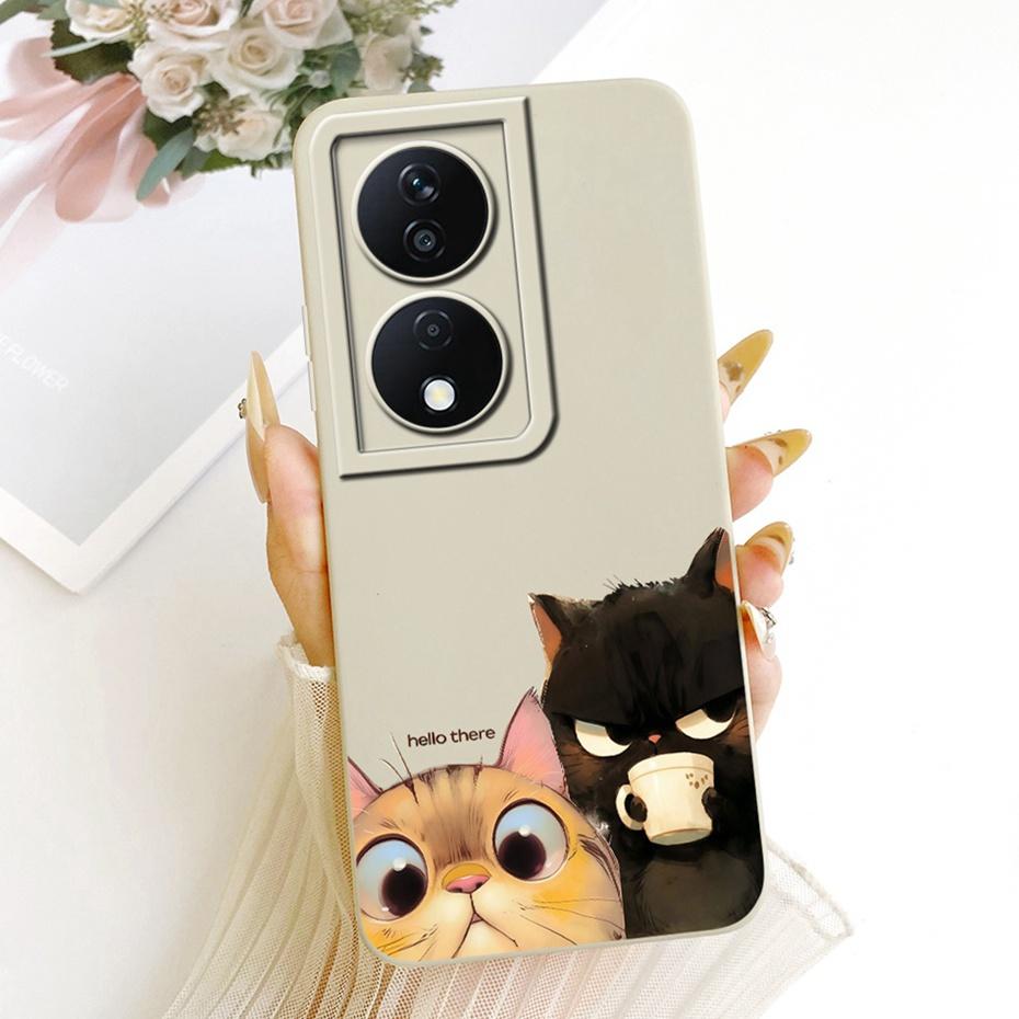 Cute Printed Phone Case For Honor X7b 4G 5G Soft Silicone Shockproof Cases For Honor X7b X 7B CLK-LX2 Covers Bumpers