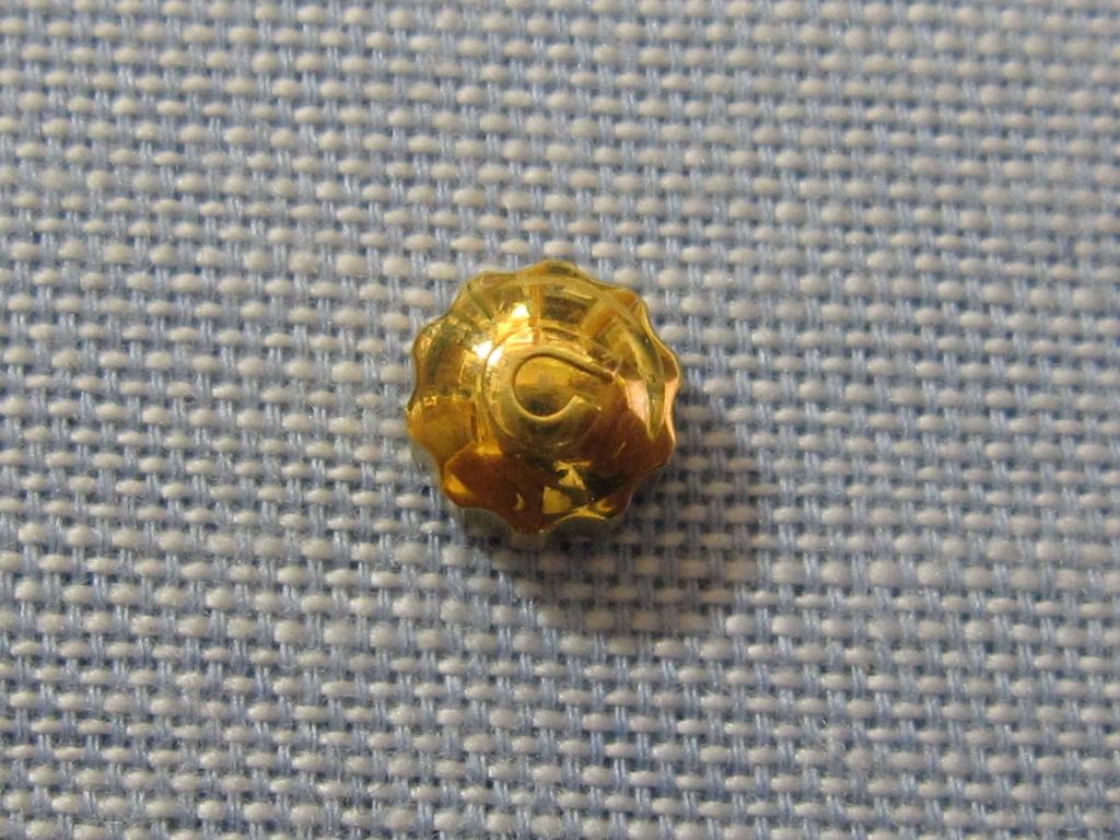 CITIZEN Part C 192 Gold Crown with C mark for Autodate 506-137 Seven, Monthly, etc