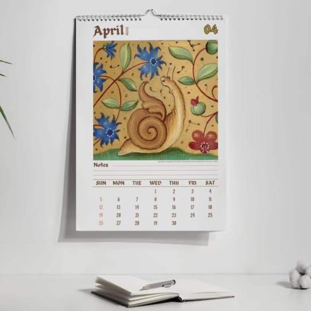 Kalendarz ścienny 2026, Kalendarz o zabawnej tematyce, Zabawny prezent do pogadania, Idealny wybór do użytku domowego.