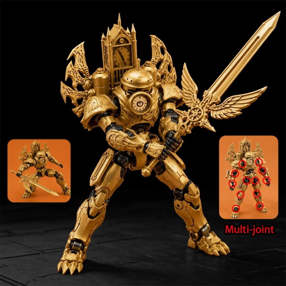 2026 Skibidis Toilets Action Figures 3D Printed Speakerman Clockman TV Man Articulated Models for Kids Birthday Gift