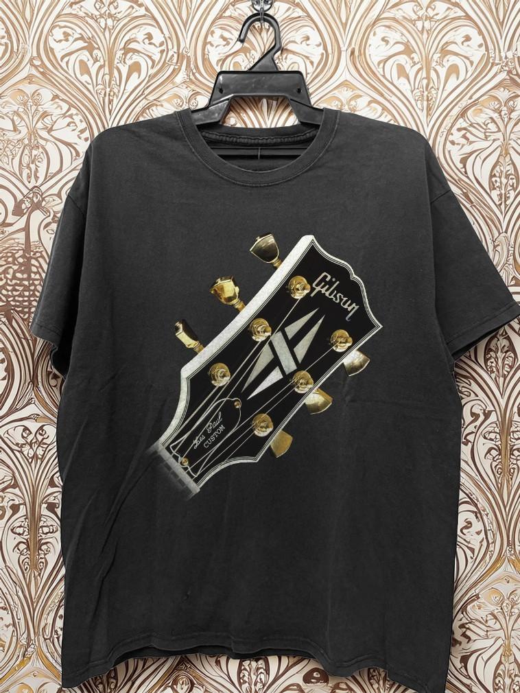 1959 Gibson Les Paul Black Beauty Basic Unisex T-Shirt Size S-5XL XXL