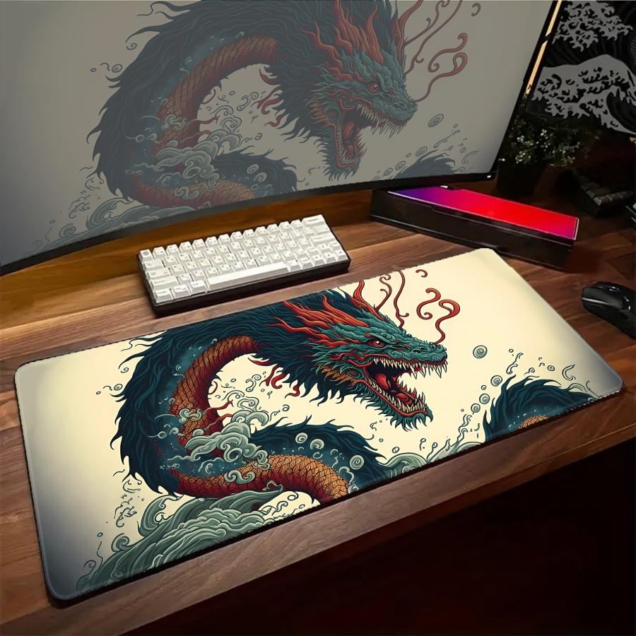 Large Mat Cool Dragon Mouse Pad big Gamer Desk XXL Computer Table Carpets Accessories Setup PC Gaming Mopusepads
