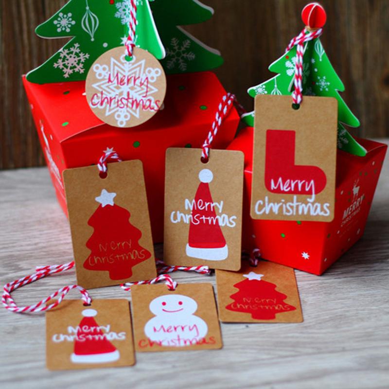 Felices Fiestas Pegatinas Etiquetas decoración presente Sellos Navidad Envolvente De Navidad