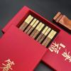 2025 Premium Palissander Eetstokjes Set: Luxe Eénpersoons Gelukskat Antislip Cadeaubox