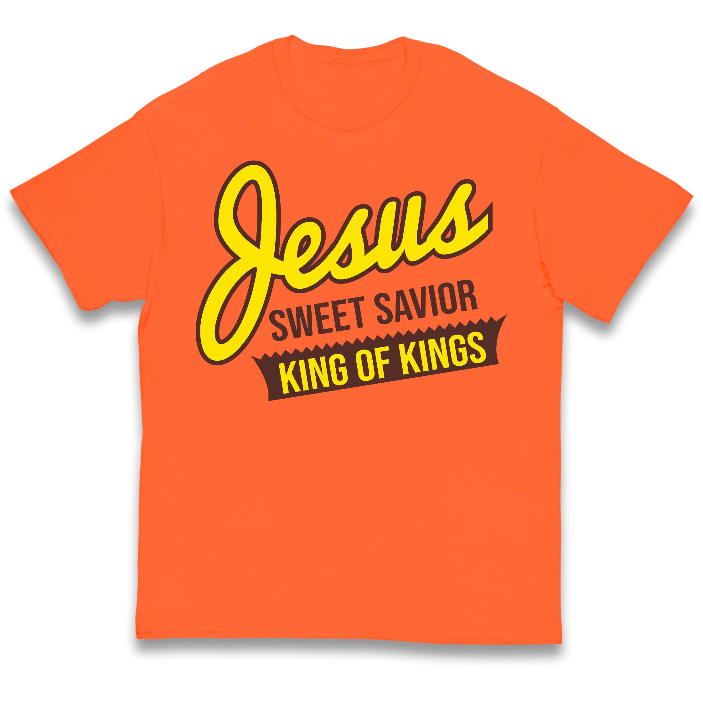Jesus Sweet Saviour King of Kings Kids T Shirt 150