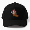 Floral Hiking Boots Gift Idea  Baseball Cap Hat Fish Sun Hip Hop Printed Outdoor Casquette Solid Color Snapback Boys Spring