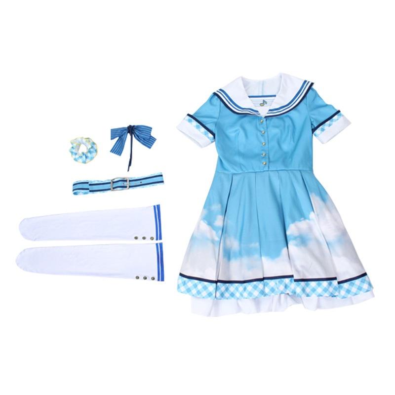 

Project Sekai Colorful Stage Tenma Tsukas Azusawa Kohan Cosplay Sailor Suit Woman,L