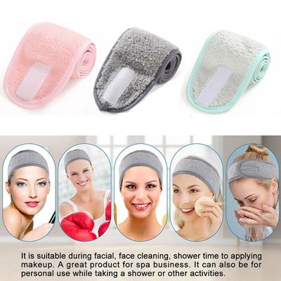 Cleaning Cloth Women's Fashion Makeup Head Band Facial Hairband Shower Caps Toweling Hair Wrap