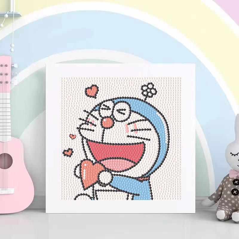 Children'S Diamond Painting Handmade Diy Masonry Painting Cartoon Diamond Sticker Bedroom Living Room Decorative Painting Photo Frame