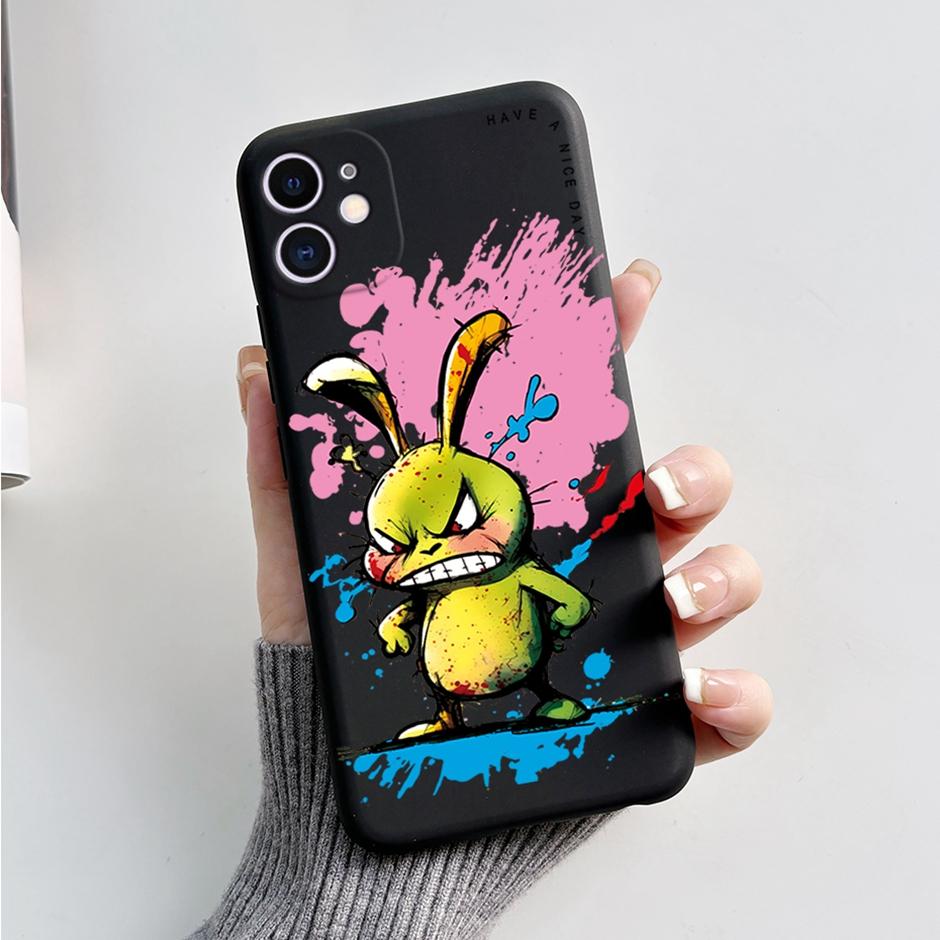 Cartoon Case For iPhone 12 Mini Mobilie Phone Soft Silicone Protective Covers For iPhone 12Mini Shockproof Fashion item Housings