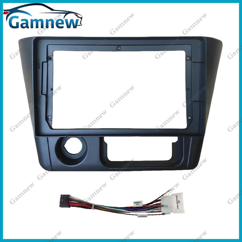 Car Radio Fascia for For Mitsubishi Lancer IX GLX 1995-2001 9 Inch Stereo Panel Dashboard Kit Refitting Installation Frame