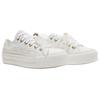 Converse Chuck Taylor All Star Lift Platform Low Pearls Women Sneakers White Light-Dune Vintage-White A15197C