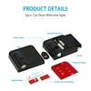 For Changan Led Emblem Car Door Light Luces Ghost Shadow Projector Car Decoration CS15 CS75 CS95 EADO XT DT RAETON Honor Benni