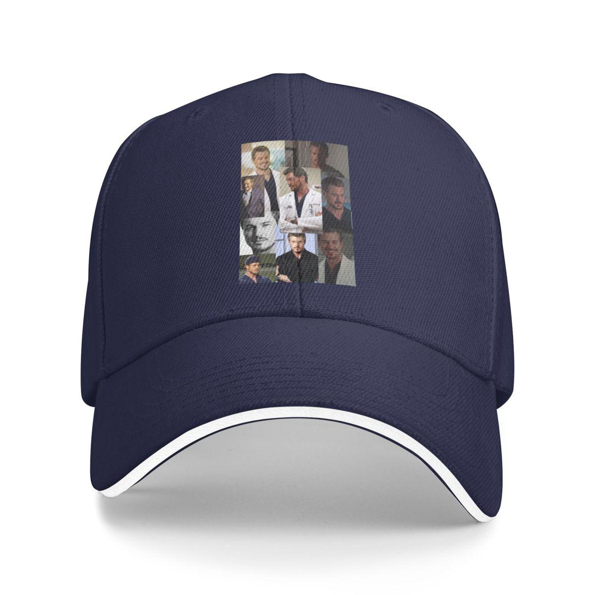 

Baseball Caps Mark Sloan Eric Dane RIP Vintage Casquette Unisex Women Casual Summer Hats One Size