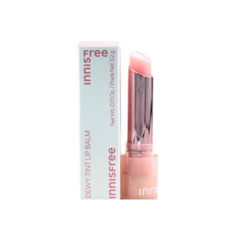 Innisfree Dewy Tint Lip Balm 3.2g | Hydrating Moisturizing Tinted Lip Care | Sheer Glow Lip Balm [5 Colors]
