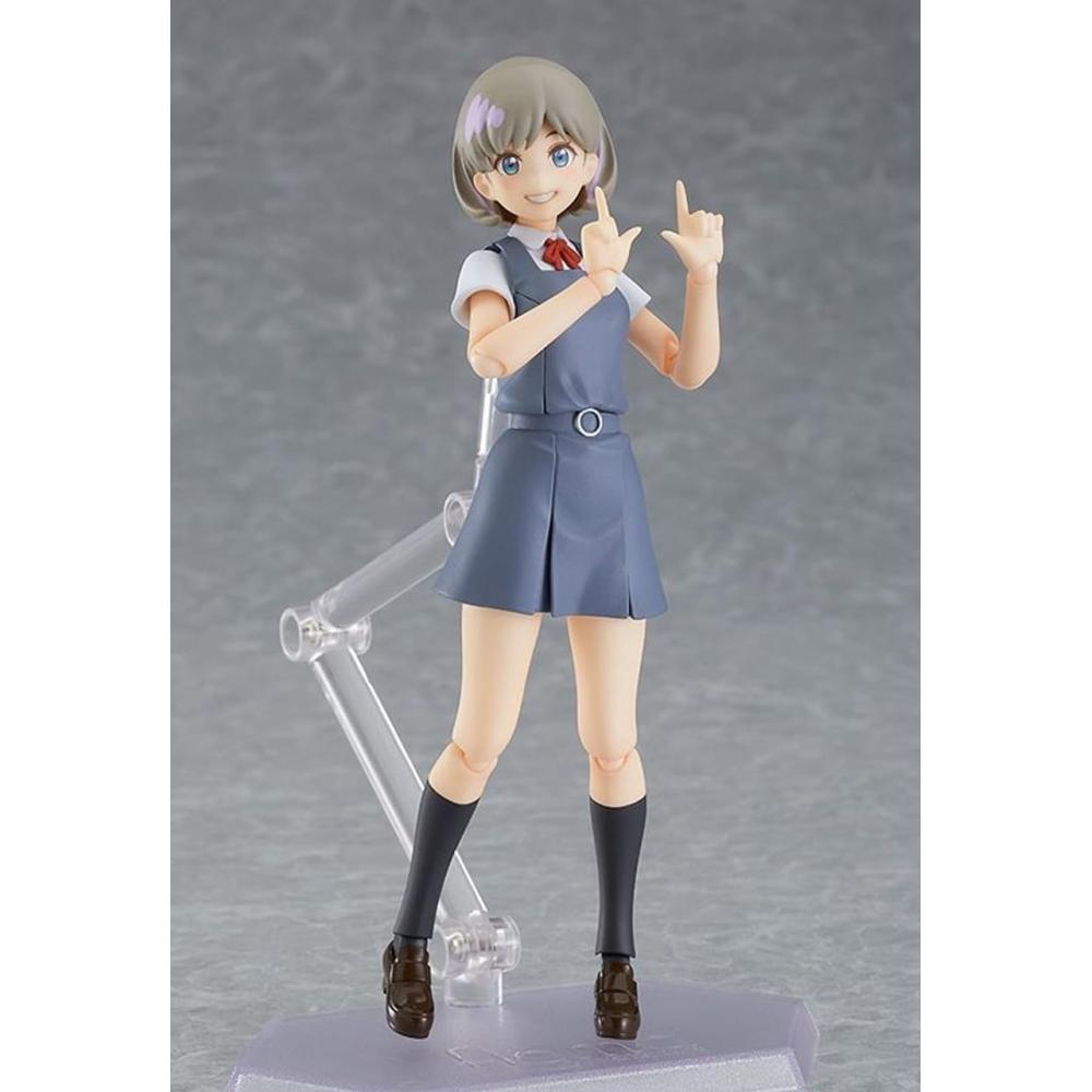 Figma Love Live Superstar Tang Kai Non-scale Plastic Painted Movable Figure Pastel Blue M06790