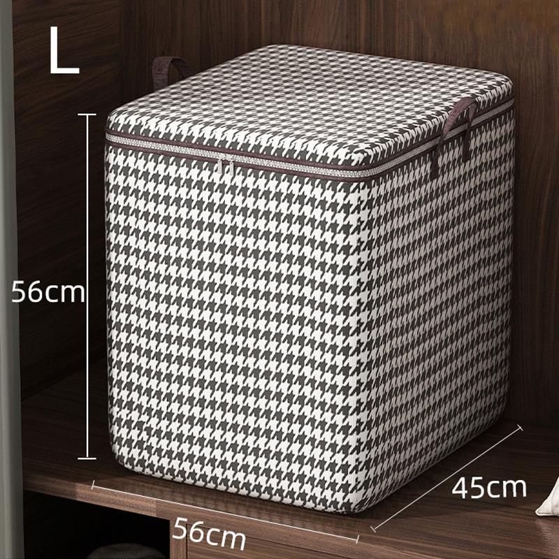 

Сумка для зберігання Гусяча лапка Дуже великий Органайзер для ковдр Речі для гардеробу Контейнер-коробка для ковдр із пилозахисною блискавкою