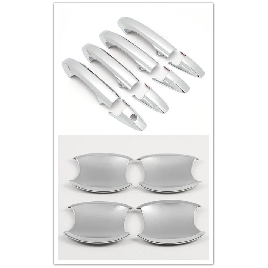 For Honda CRV CR-V 2007 2008 2009 2010 2011 ABS Carbon Fiber Door Handle Cover Trim Door Bowl Frame Sticker Car Accessories