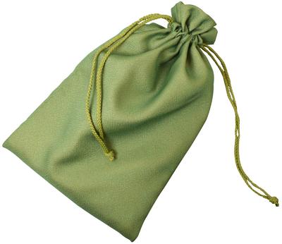 Вишуканий Гошуінчо (Книга штампів храмів) Сумка-мішок на шнурку з гаманцем, Елегантна, Однотонна (Зелений мох) FIN-747GR