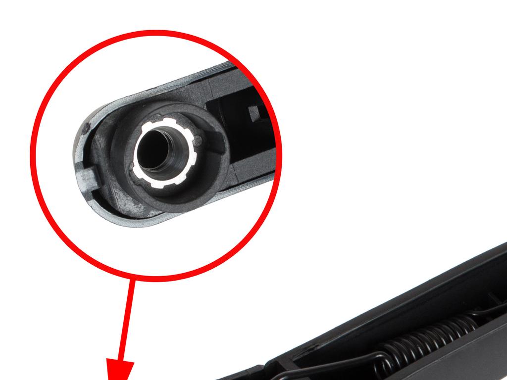 Jeep Renegade 2014- rear wiper arm + blade