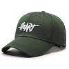 Women's H-mark Letter Hard Top Thick Essence Baseball Cap Sun Protection Face Covering Sun Hat