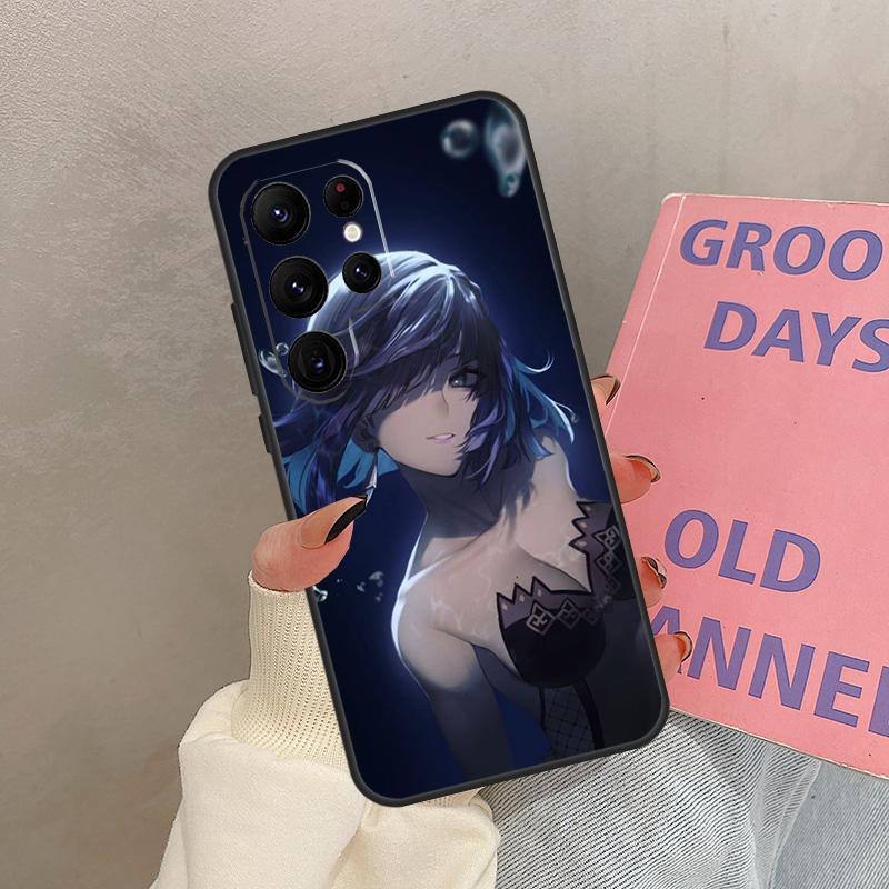 

Yelan Genshin Impact Case For Samsung Galaxy S25 Ultra S20 S21 S22 S23 S24 Ultra S9 S10 Plus S25 FE Cover Coque Galaxy S9