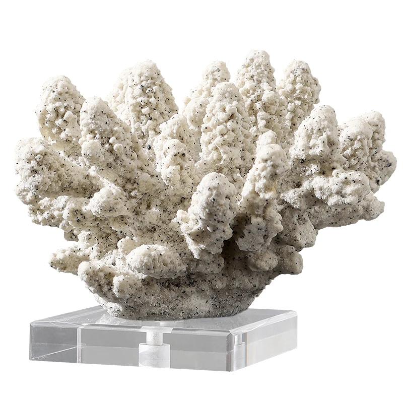 Resin Handicrafts Simulated Coral Ornaments Irregular Coral Sculpture Decorative Figurines Home Decoration Accessories