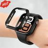 Glass+Cover For Apple Watch Case 46mm 44mm 40mm 45mm 41mm 42mm 38mm Accessories Screen Protector Iwatch Series 11 10 SE 3 7 8 9