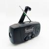 Solar-Powered Emergency Radio and Flashlight with Quick Charge & Hand Crank, featuring a Portable Large Speaker