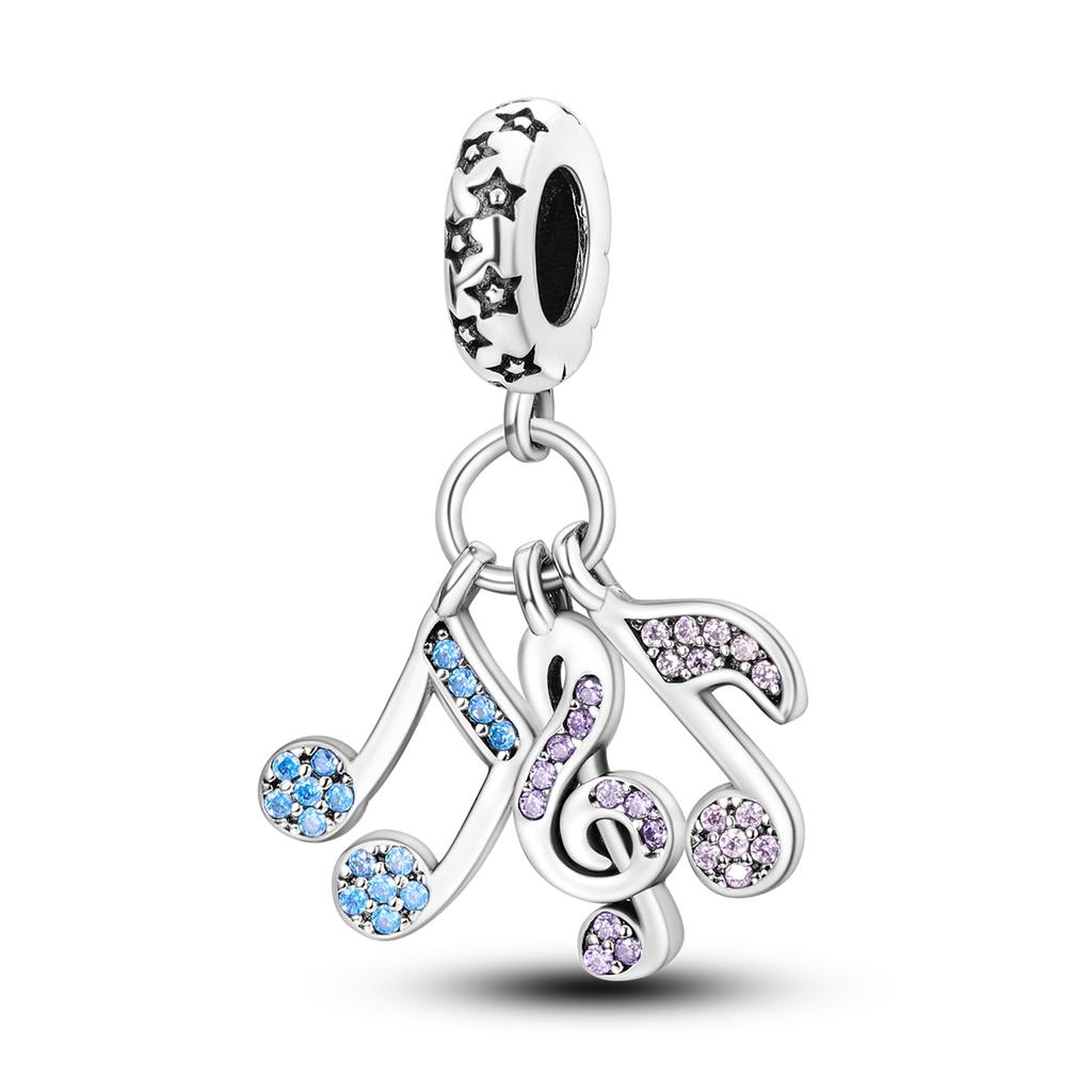 Silver Plated Lucky Clover Charms Travel Aircraft Butterfly Cat Beads Fit  Original Bracelets Women DIY Fine Jewelry Gift
