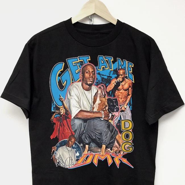 DMX Rap Tee vintage 90s hip hop graphic concert t-shirt ny streetwear ruff ryder
