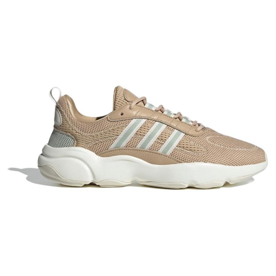 Adidas Originals Haiwee Mesh Comfortable Trendy Slip-Resistant Durable Low-Top Lifestyle Casual Shoes Unisex Casual Shoes Brown JH7356