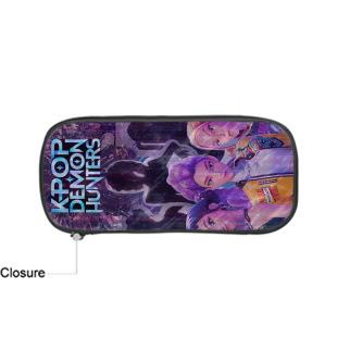 Huntrix Kpop Printing Peripheral Soft Pencil Bag Witch Hunter School Student Pencil Stationery Case