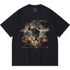 230 Gsm 100% Cotton Heavy Metal T-Shirt  Rock Band Popular Music Print Unisex Heavy Cotton T Shirt