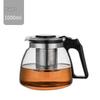 High-Capacity Glass Teapot with Tea Infuser & Filter - Heat-Resistant Teaware Set