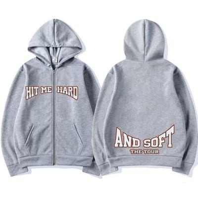 Unisex effen kleur capuchon vest sweatshirt - Korte mouw rits sport top voor herfst/winter