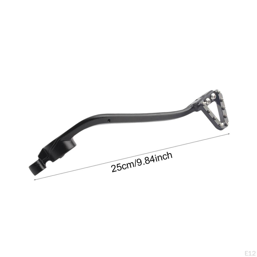 Motorcycle Rear Brake Pedal Foot Lever Accessories Spare Parts Premium Aluminum Alloy Replace for