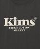 Kimseupeulesikoteunmakes (Unisex) Kims Bam Logo Tee Charcoal