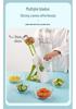 Multifunctional Kitchen Vegetable Cutter & Slicer Press-type Shredder Grater