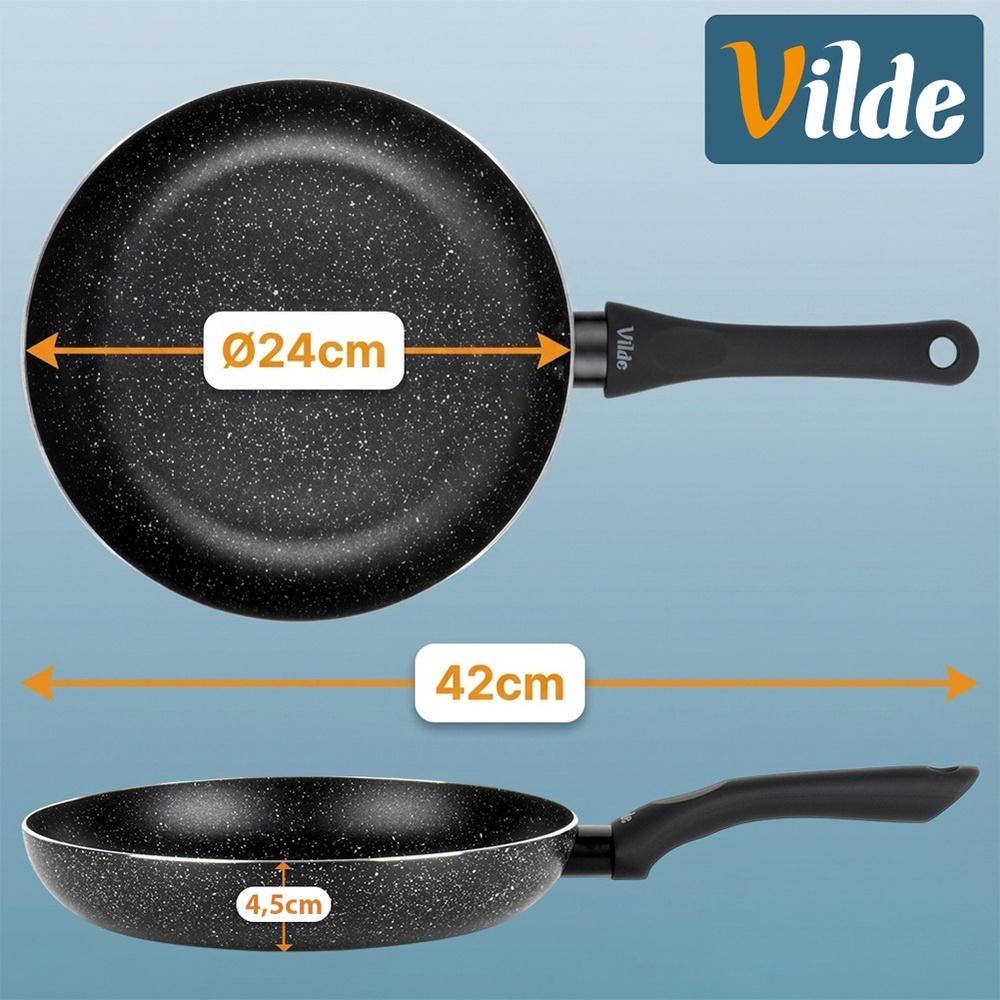 BLACK LINE Granite Frying Pan 20 Cm