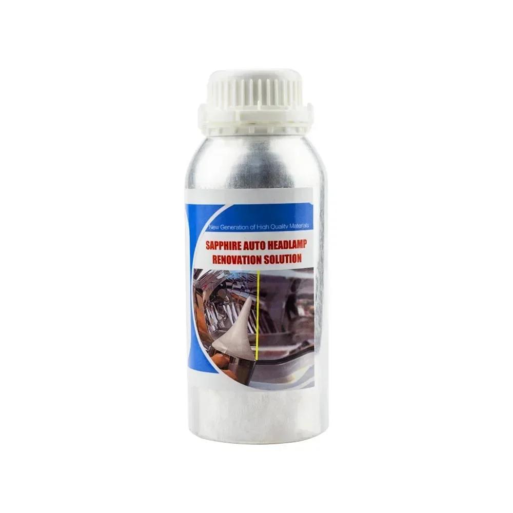 

800 мл Полироль для фар автомобиля Набор для восстановления фар Жидкость для восстановления фар Уход за фарами автомобиля Жидкая полироль белый