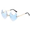 Trendy Stylish Irregular Sunglasses For Parties And Festivals With Uv380 Protection