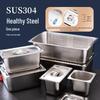 Shengjia 304 Stainless Steel Rectangular Gastronorm Food Pan