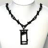 Piccoli Rovi di Filo Ghigliottina di Ferro Collana Choker da Donna Stile Hip-hop Gotico Punk Catena a Spillo con Piccoli Punti Spinati Choker Regali