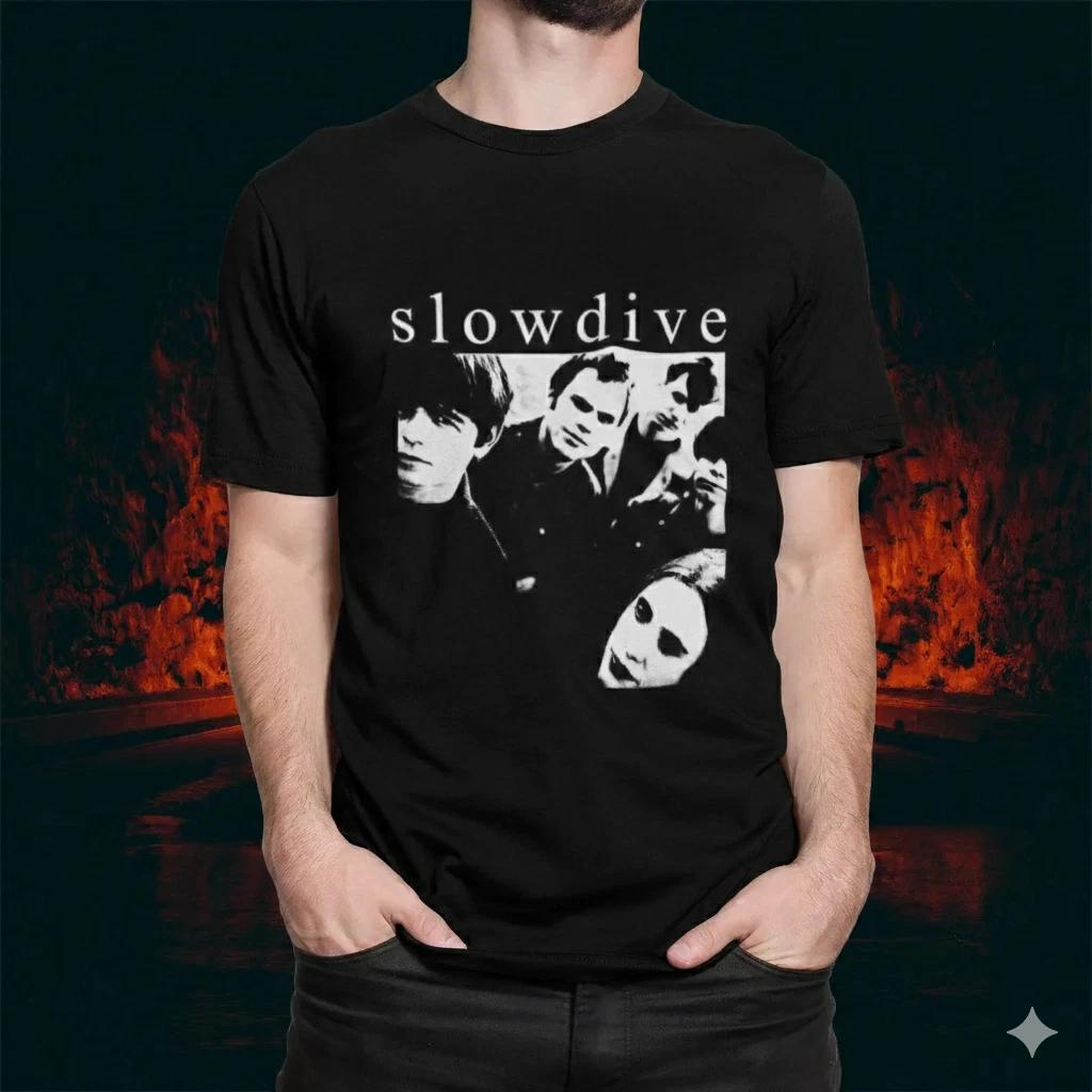 Unisex Adult Casual Music Slowdive Shoegaze Indie Rock Band Graphic... L