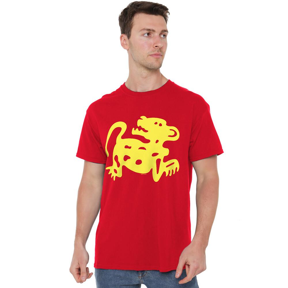 Legends Of The Hidden Temple Red Jaguars T-Shirt S-2XL Red XXXXL