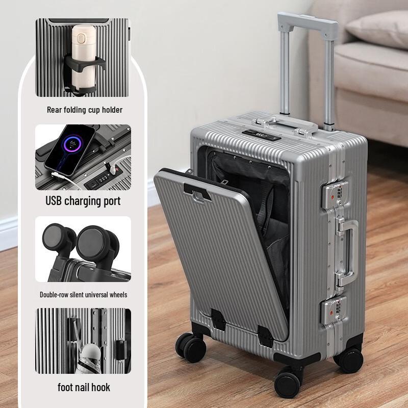 Li Shen Multi-functional Smart Rolling Suitcase