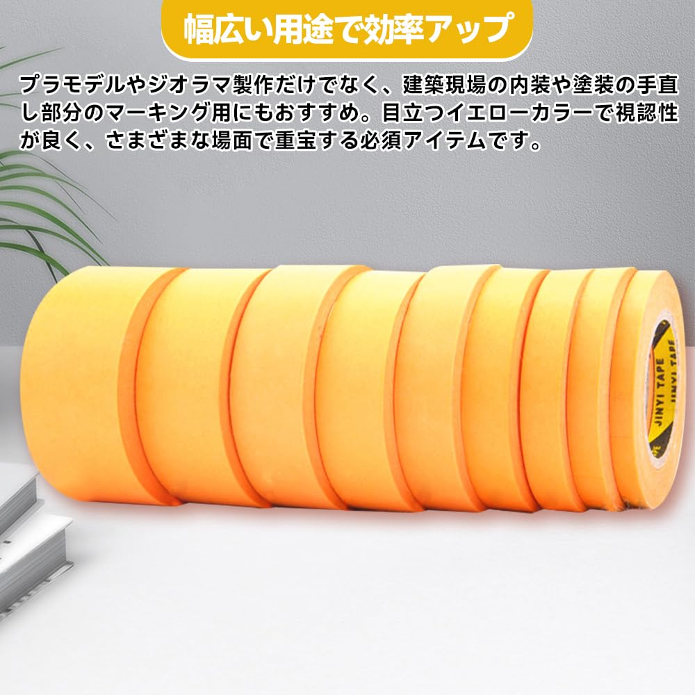 Masking Tape for Model Set of 9 30mm Painting, Sizes, Widths 6mm, 8mm, 10mm, 12mm, 15mm, 18mm, 20mm, 24mm,