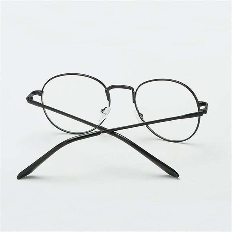High Quality Gold Frame Oval Prescription Glasses Unisex Metal Anti Blue Light/Photochromic/Myopia/Progressive Optical Eyeglasses